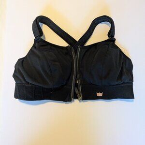 SheFit Ultimate High Impact Sports Bra Luxe/Large Black